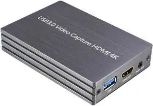 HDMI to USB3.0 Video Capture Adapter 4K 1080P Dongle Card for Linux Windows Mac