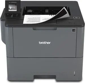 Brother Monochrome Laser Printer, HL-L6300DW, Wireless Networking, Mobile Printing, Duplex Printing, Large Paper Capacity, Cloud Printing, Amazon Dash Replenishment Ready