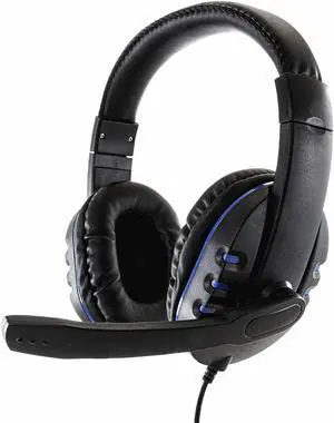 GameFitz Wired Stereo Gaming Headset For PS4, XB1 And Nintendo Switch, Black
