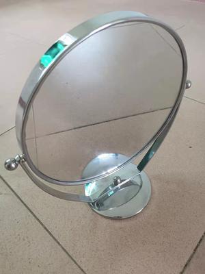 Double Sided Magnifying Makeup Mirror, 1X & 10X Magnification with 360 Degree Rotation- Clear & Transparent