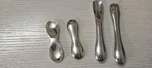 ICECEAM Spoon Set with Swan Spoons Holder for Dinner Table Party Buffet Bar Decoration Silver