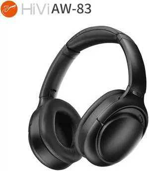 HiVi-auriculares inalámbricos AW-83 con Bluetooth 5,0, dispositivo de audio Digital ANC, insignia
