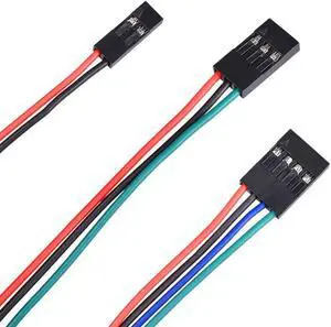 BIQU 70cm Female to Female Jumper Wire with Dupont for 2pin & 3pin 4pin Cable  for 3D Printer part
