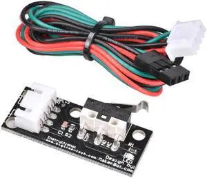 1pcs Black Mechanical Endstop without the wheel For Reprap ramps 1.4 3D printer With independent packing