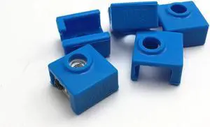 1pc Blue MK7/ MK8/MK9 Silicone Sock  For Ender Creality CR-10 Anet Tronxy X5S SILICONE HEATER BLOCK COVER