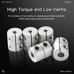 CREALITY 3D Printer Parts 5*8mm Rigid Coupling Kit 2PCS/Lot With Screw For Stepper Motor Ender-3 CR-10 Series FDM Printer