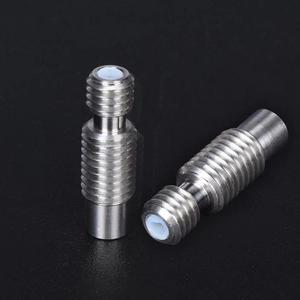 High Precision V6 Throat Heat Break All Metal/Teflonto PTFE Tube For E3d V6 Hotend Heater Block 1.75mm 3D Printer Parts