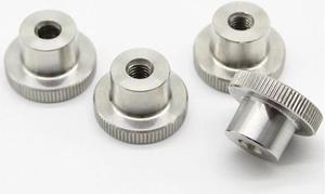 Funssor 4pcs Voron 2.4 3D printer DIY M4 Knurled Nut (DIN 466-B)