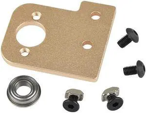 black color Creality Ender 3 Z-Axis stabilizer with bearing Aluminum alloy Z axis lead screw upgrade holder for Ender-3