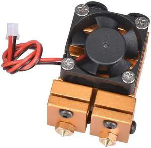 3D Chimera Hotend Kit Dual Color 2 IN 2 OUT Extruder Multi-extrusion All metal V6 Dual Extruder 0.4mm/1.75mm 3D printer parts