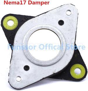 Funssor 5pcs/lot NEMA 17 Metal & Rubber Stepper Motor Vibration Dampers Imported genuine 42 stepper motor shock absorber