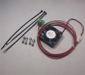 Funssor Active Cooling Fan Kit for Replicator / Wanhao / FlashForge / CTC 24V cooling fan
