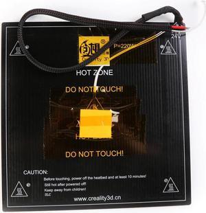 CREALITY 3D Printer Parts CP-01 Assembled 24V 220W Hotbed Bed Kit Replacement Heatbed Bed Size 235*235*3mm