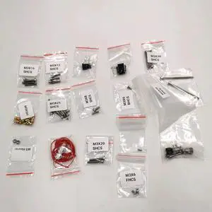 Funssor V2.4 Trident 3D printer V2.4 StealthBurner extruder screw Fasteners Cables kit NeoPixel RGBW Mini Button PCB