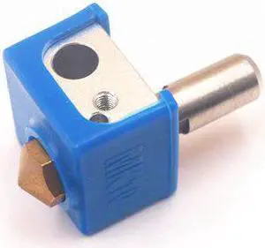 Funssor 1.75mm MK10 extrusion kit Wanhao i3 Plus/Flashforge hotend with SILICONE HEATER BLOCK COVER