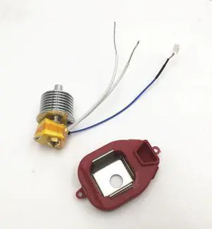 1set  Assembly Guider 2/2S EXTRUDER Hot End ASSEMBLY kit 0.4 nozzle high temperature version for Flashforge guide 3D printer