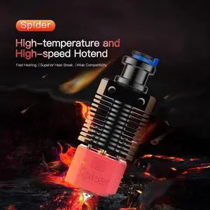 CREALITY 3D Oringinal Spider High Temperature Speed Hotend Kit Reach To 500? For Ender-2/Ender-3 V2/Ender-3 Pro/Ender-5 Plus