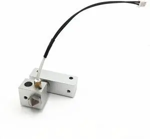 Funssor MK10 Extruder Hotend kit with M3 Hex Thermistor Installed in for DIY WANHAO duplicator I3 PLUS 3d printer