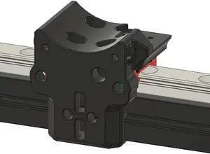 Funssor V 0 3D printer upgrade metal  carriage for MGN9C