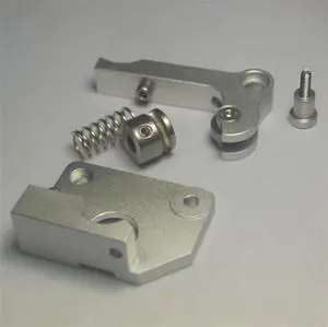 Reprap Replicator 3D printer spare parts 1.75 mm left-hand aluminum extruder upgrade metal direct Extruder kit