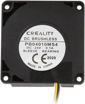 CREALITY 3D Printer Parts 4010 DC 24V 0.1A CR-5 Pro Brushless Cooling Blower Fan For Hotend With 2Pin Plug