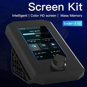 CREALITY 3D Printer Parts Ender-3 V2 Color HD Display Screen Easy Installation 24-Bit Color Excellent Screen Display
