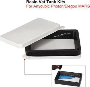 Resin Vat Tank Curing light Material Rack Kits Anodized Aluminium Covers 3D Printer Accessories For Anycubic Photon Elegoo MARS Resin Vat Tank Curing light Material Rack Kits Anodized Aluminium Covers 3D Printer Accessories For Anycubic Photon Elegoo MARS