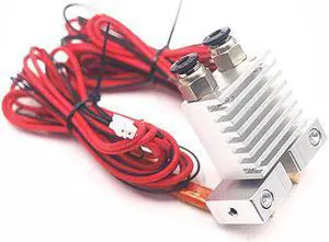 Funssor 1set TEVO Tarantula I3 3D printer dual extrusion upgrade kit 1.75mm 0.4mm nozzle hotend set