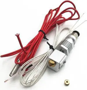 Funssor Updating Hexagon AO All Metal Hotend kit -  For DIY RepRap Lulzbot 3 D printer part 12/24V 1.75/3.00mm