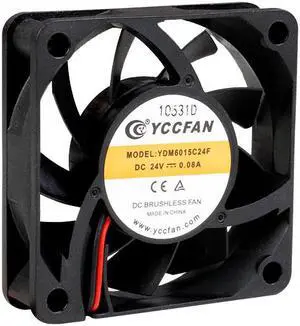 CREALITY 3D Printer Parts DC 24V 0.08A Brushless Axial 6015 Fan Cooler Small Cooling Fan For HALOT-SKY CL-89 Printer
