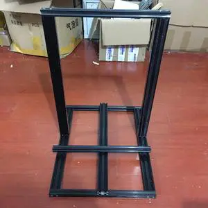 Funssor Creality CR-10/Tornado 3D printer 300mm V-slot aluminum extrusion frame kit black anodized  V-slot mechanical frame set