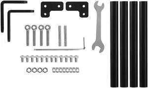 CREALITY 3D CR-10/CR-10S Printer Upgrade Supporting Pull Rod Kit Aluminum High Screws Bundle Super Precision