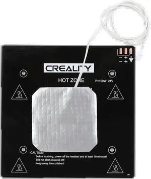 CREALITY 3D Printer Parts Ender-2 Pro Full Assembled Hotbed Bed Kit 24V 100W With Cable Heatbed Bed Size 165*165*3mm