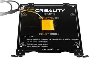 CREALITY 3D CR-200B Assembled Hotbed Bed Kit Replacement Heatbed Bed Size 290*290*3mm For CR-200B Printer