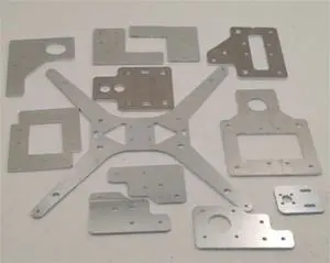 Funssor 3mm thickness aluminum Tarantula/HE3D steel aluminum plate upgrade parts kit for HE3D EI3 single extruder DIY 3D printer