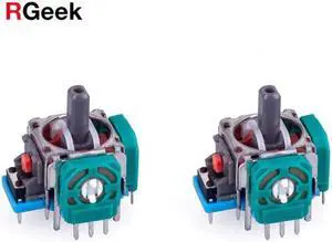 2Pcs 3D Analog Joystick Sensor Module Potentiometer Thumb Stick for Sony PlayStation 4 5 PS5 PS4 Pro Controller Repair Parts 2Pcs 3D Analog Joystick Sensor Module Potentiometer Thumb Stick for Sony PlayStation 4 5 PS5 PS4 Pro Controller Repair Parts