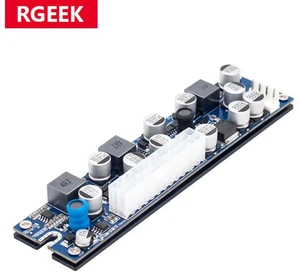 RGEEK DC DC ATX Peak PSU 19V 200W Pico ATX Switch Mining PSU 24pin MINI ITX DC to ATX PC Power Supply For Computer RGEEK DC DC ATX Peak PSU 19V 200W Pico ATX Switch Mining PSU 24pin MINI ITX DC to ATX PC Power Supply For Computer