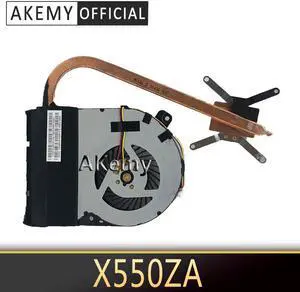 Akemy for ASUS X750ZA X750Z X550ZA X750ZE X550ZE VM590Z A555Z K555Z CPU fan cooling Radiator Heat sink Heatsink Cooler  Radiator  X550ZE heatsink