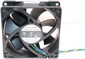 EFH-08E12W-GP01 8025 8cm Fan Hydraulic 4-Wire Speed Control Temperature Control CPU Case Fan PWM 12v 0.7a