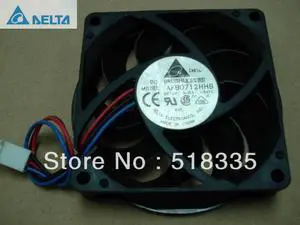 for delta AFB0712HHB 7CM 70MM 7015 70*70*15MM DC12V 0.45A three-wire fan Manufacture Warranty