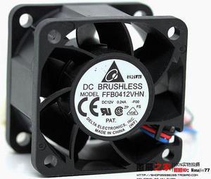 Delta FFB0412VHN 4E73R 4028 40*40*28MM 4CM 12V 0.24A DC Cooling Fan