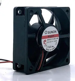 60mm Mute Cooling Fans for Sunon MB60201V1-000C-A99 6020 60X60X20mm DC 12V 1.62W Magnetic for Humidifier Testing Instrument Fans