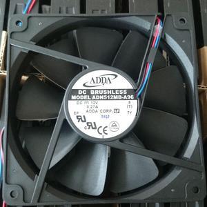 135mm fan ADDA 13525 adn512mb-a96 135 * 135 * 25MM 12V 0.27A double ball cooling fan