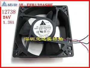 for delta EFB1324SHE  127MM 12738 127*127*38MM 24V 1.38A cpu cooler heatsink axial Cooling Fan