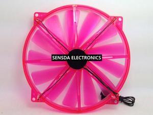 20cm 200mm chassis cooling fan led 20020 chassis fan 20cm fan led Red Green mute pc fan computer fan led fan 200X20 mm molex 4D