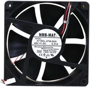 48V cooling fan 12cm For NMB 4715kl-07w-b30 4715kl-07w-b39 12038 12cm DC 48V 0.21a frequency converter DC cooling fan