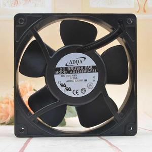 AD1248HB-F51 AD1248HB-F52 for ADDA 12038 DC 48V 0.2A Metal Frame Axial 120mm 12cm Cooling Fan