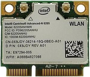 Int WiFi Link 6205 Centrino Advanced-N 6205ANHMW For Latitude E6430 Series ,D P/N: X9JDY