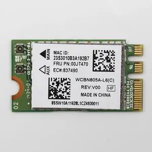Ltn NFA345 AC+BT4.0 WiFi Card For Lenovo IdeaPad G50-45 G70-80 Series ,FRU 00JT470 SW10A11628 WCBN805A-L6(C)