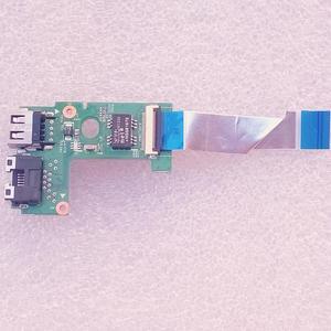 LA57 RJ45 USB Board W/Cable For Lenovo Z570 Z575 B570 B575 B570E V570 Series,P/N: 31050450 90000552 48.4IH06.01